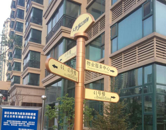 房(fáng)地(dì)産小(xiǎo)區(qū)标識系統